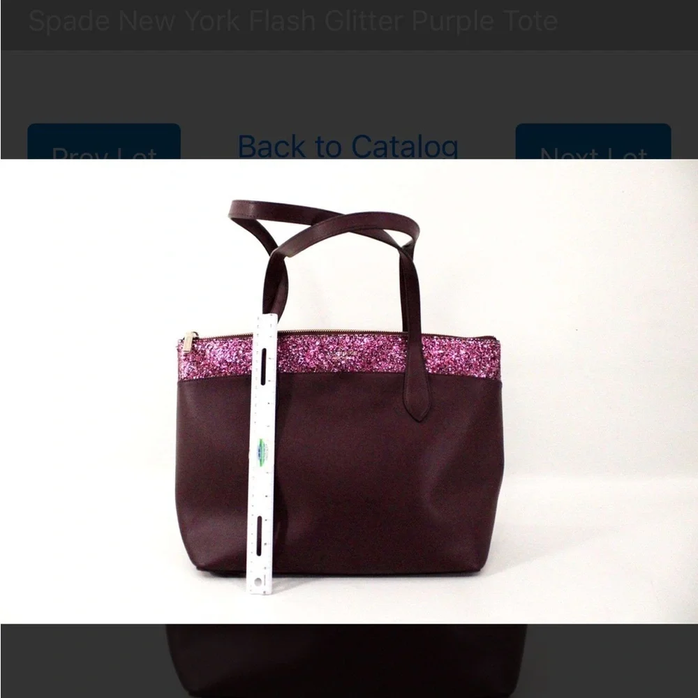 Kate Spade Brown and Pink Elegant Tote
